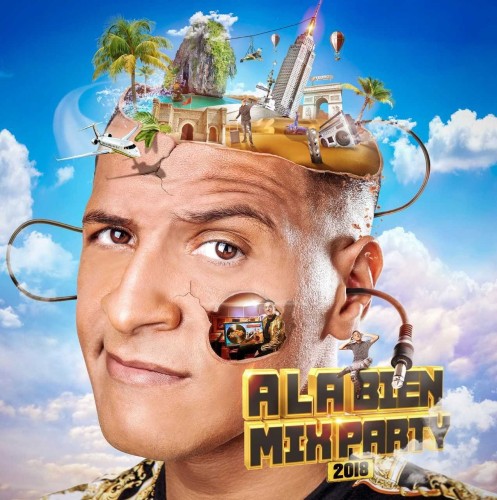 DJ Hamida - A la Bien Mix Party 2018 cover okladka.jpg