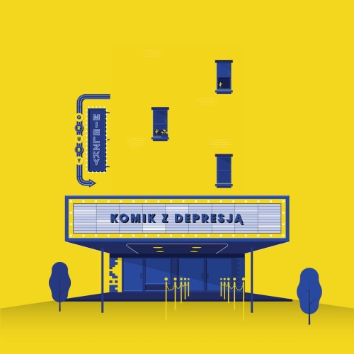 Gruby Mielzky -  Komik z Depresją cover okladka.jpg