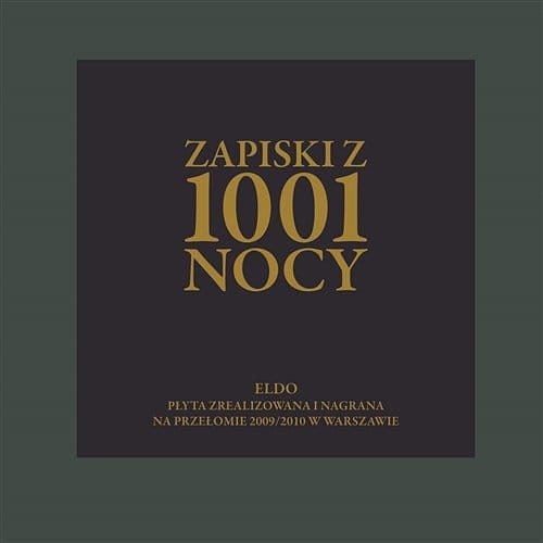 Eldo - Zapiski z 1001 nocy cover okladka.jpg