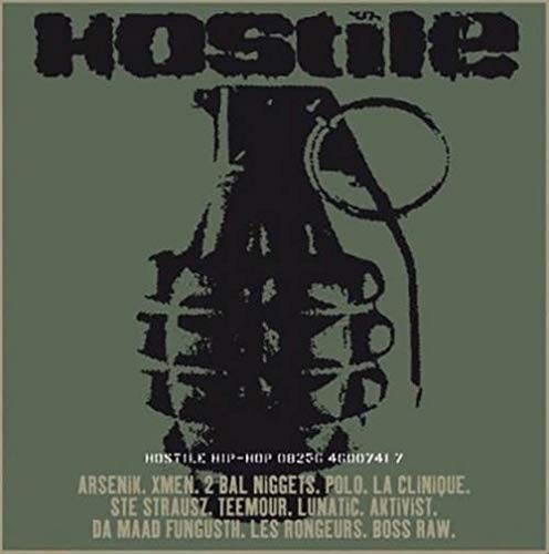 X Men - Hostile Hiphop 1 V Blanc cover okladka.jpg