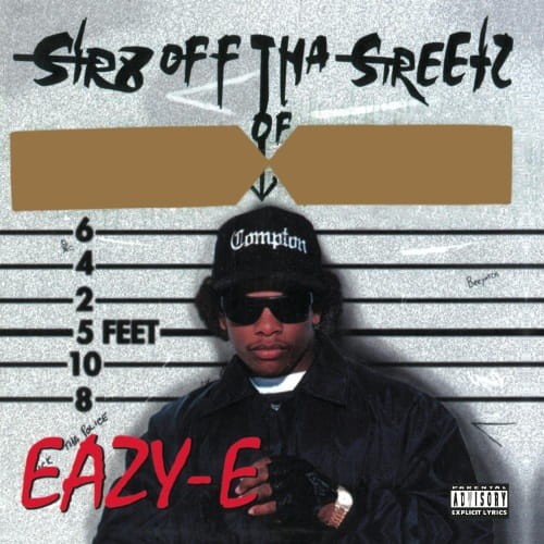 Eazy E  - Str8 Off Tha Streetz of Muthaphukkin Compton cover okladka.jpg