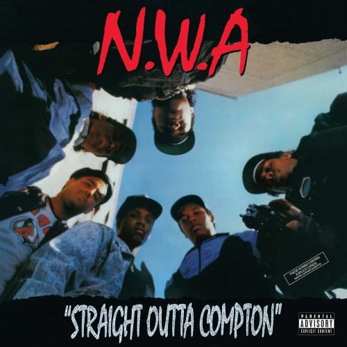 N.W.A. - Straight Outta Compton Winyl cover okladka.jpg
