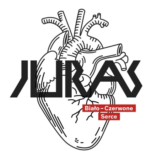 Juras - Bialo czerwone serce cover okladka.jpg