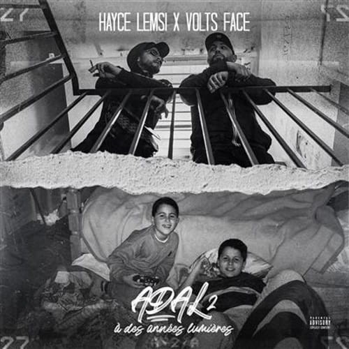 Hayce Lemsi &amp;  Volts Faces - A des années lumières 2 cover okladka.jpg