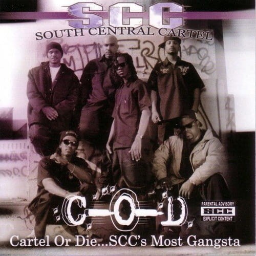 South Central Cartel - Cartel Or Die Scc's Most Ganst cover okładka.jpg