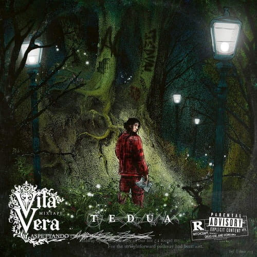 Tedua - Vita Vera - Mixtape, Aspettando La Divina Commedia cover okładka.jpg