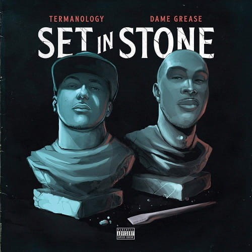 Termanology Vs. Dame Grease ‎– Set In Stone cover okładka.jpg