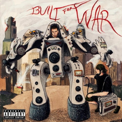 Loyal &amp; Lazlo - Built for War cover okładka.jpg