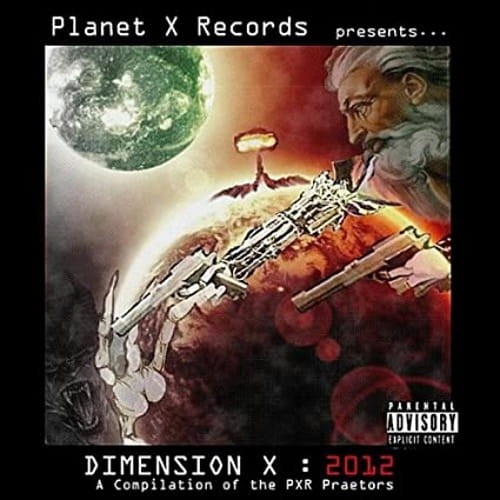 Planet X Records - Dimension X 2012 cover okładka.jpg