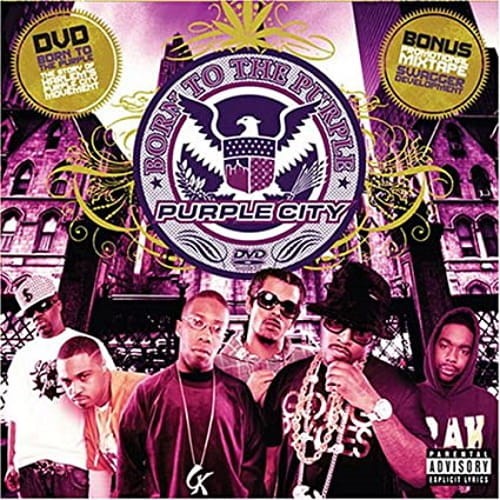 Purple City  - Born to the Purple cover okładka.jpg