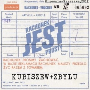 Kubiszew + Zbylu – Rachunek Jest Prosty | CD