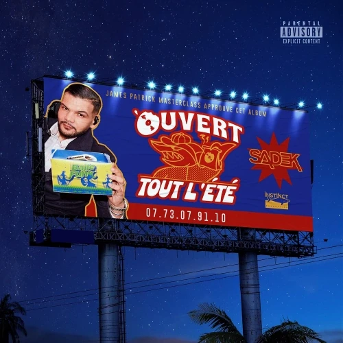 Sadek - Ouvert Tout l'Ete-Cover Nuit cover okładka.webp