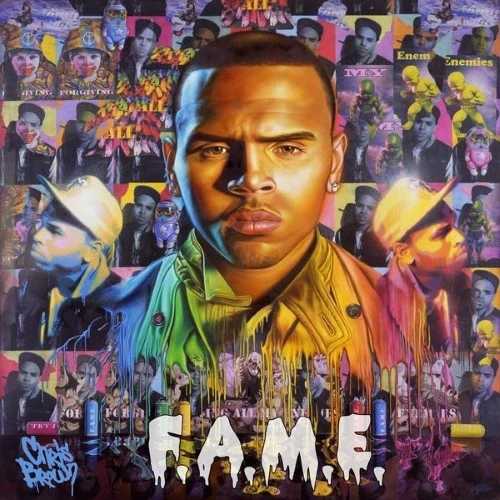 Chris Brown - F.A.M.E. cover okładka.webp