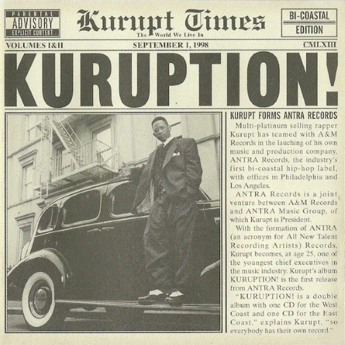 Kurupt - Kuruption! cover okładka.webp