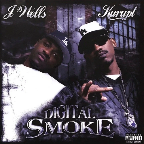 J. Wells &amp; Kurupt - Digital Smoke cover okładka.webp