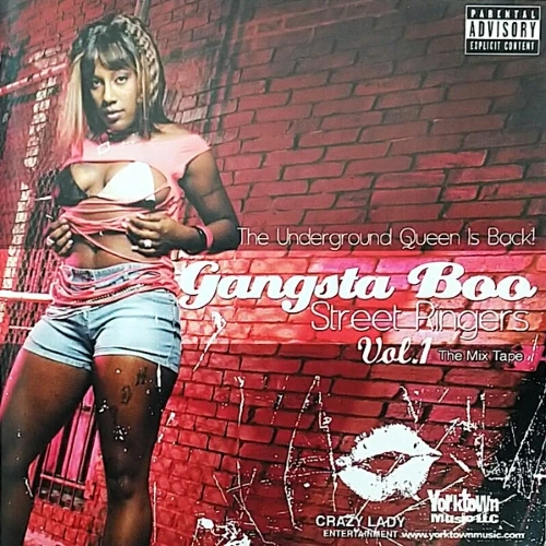 Gangsta Boo - Street Ringers Vol.1 The Mix Tape  cover okładka.webp