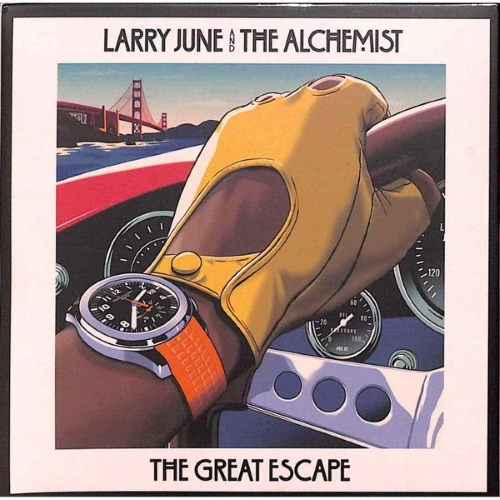 Larry June And The Alchemist - The Great Escape cover okładka.webp