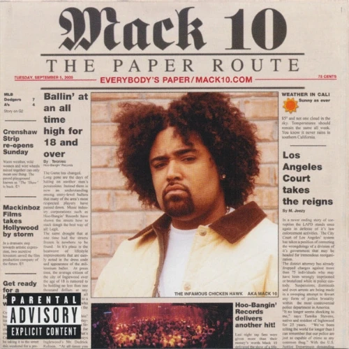 Mack 10 - The Paper Route cover okładka.webp