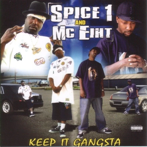 Spice 1 &amp; MC Eiht - Keep It Gangsta cover okładka.webp