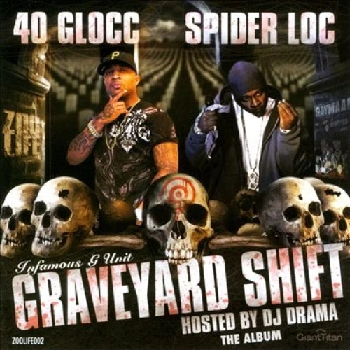 40 Glocc &amp; Spider Loc - Graveyard Shift  cover okladka.webp