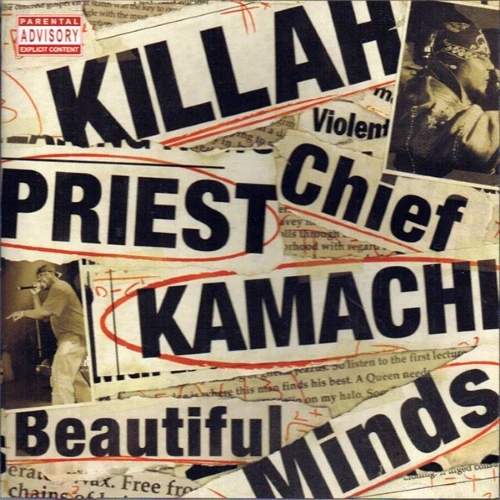Killah Priest &amp; Chief Kamachi - Beautiful Minds cover okładka.webp