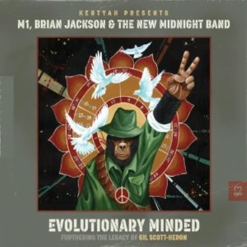 M1  Brian Jackson  The New Midnight Band - Evolutionary Minded cover okładka.webp