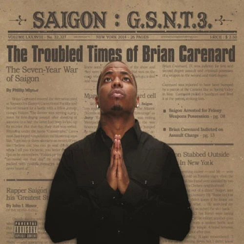 Saigon - G.S.N.T.3. The Troubled Times Of Brian Carenard cover okladka.webp