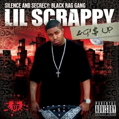 Lil Scrappy &amp; G'$ Up - Silence And Secrecy Black Rag Gang  cover okladka.webp
