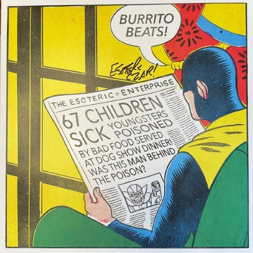 Esoteric - Burrito Beats! cover okladka.webp