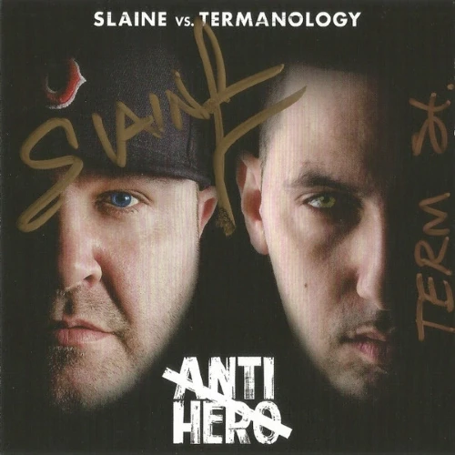 Slaine Vs. Termanology - Anti-Hero  cover okladka.webp