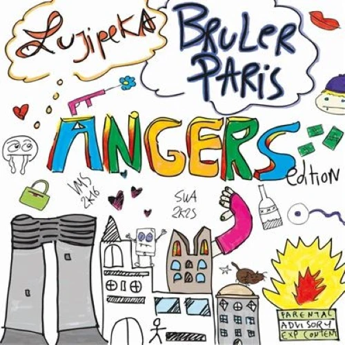 Lujipeka - Bruler Paris Édition  Angers cover okladka.webp